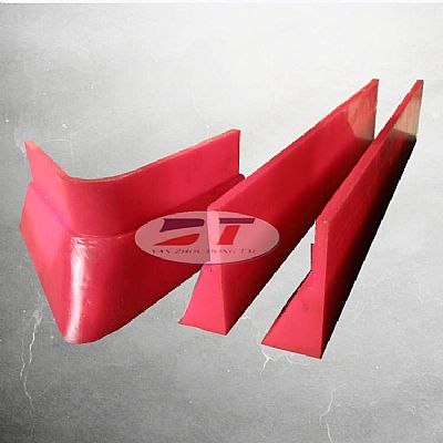 三角形可變槽角式犁煤器刮刀 直板型樹脂耐磨主犁刀