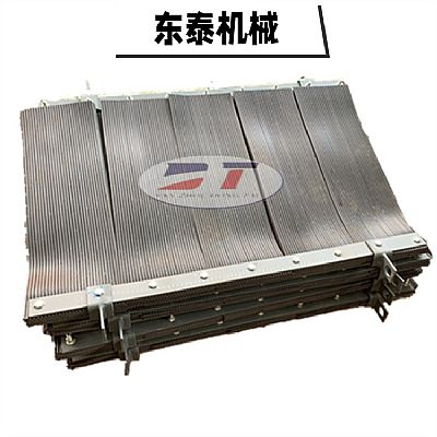 自降塵輸煤皮帶擋塵簾 可升降多層夾板擋灰簾