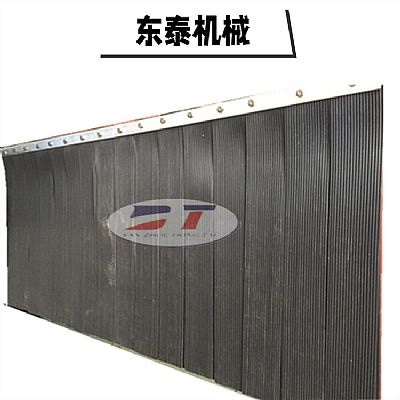 加工黑色阻燃橡膠擋塵簾 輸送機擋塵簾 頭部護(hù)罩擋塵簾