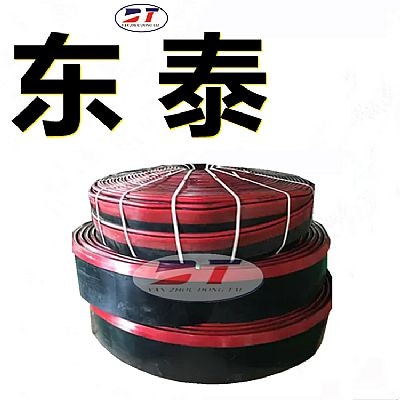 廠家直銷(xiāo)導(dǎo)料槽防溢裙板 高耐磨聚氨酯雙層密封防溢裙板